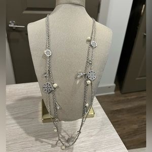 Two long layering necklaces from American Eagle